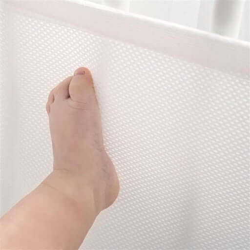 Babybedje bumper halve lengte- 180 cm x 30 cm