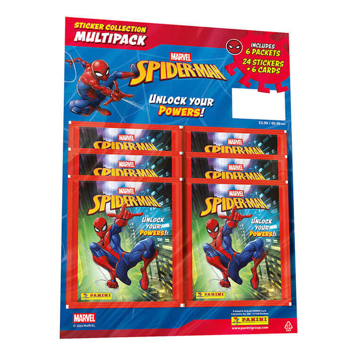 Spider-Man Unlock Your Powers Sticker Collection