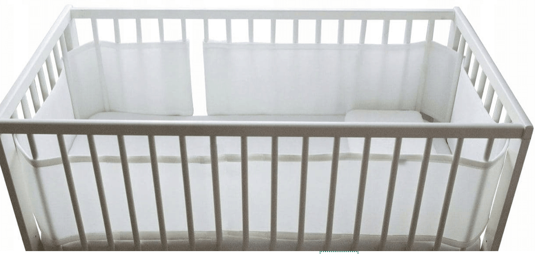 Babybedje bumper halve lengte- 180 cm x 30 cm