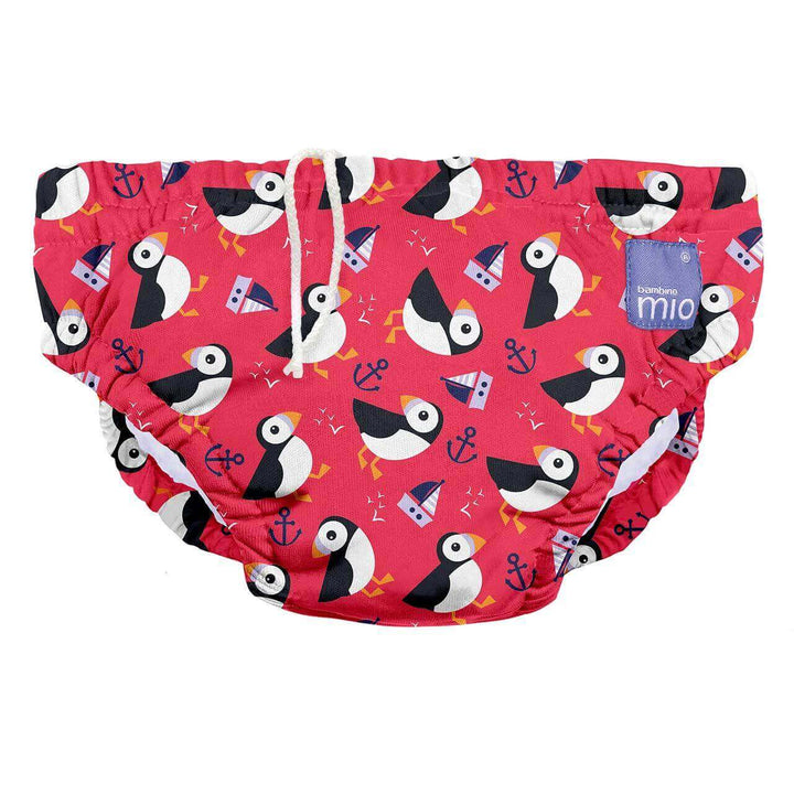 Bambino Mio Nice and Nautical Reusable Swim Nappy Colour: Anchors Away Size: Medium reusable swim nappies Earthlets